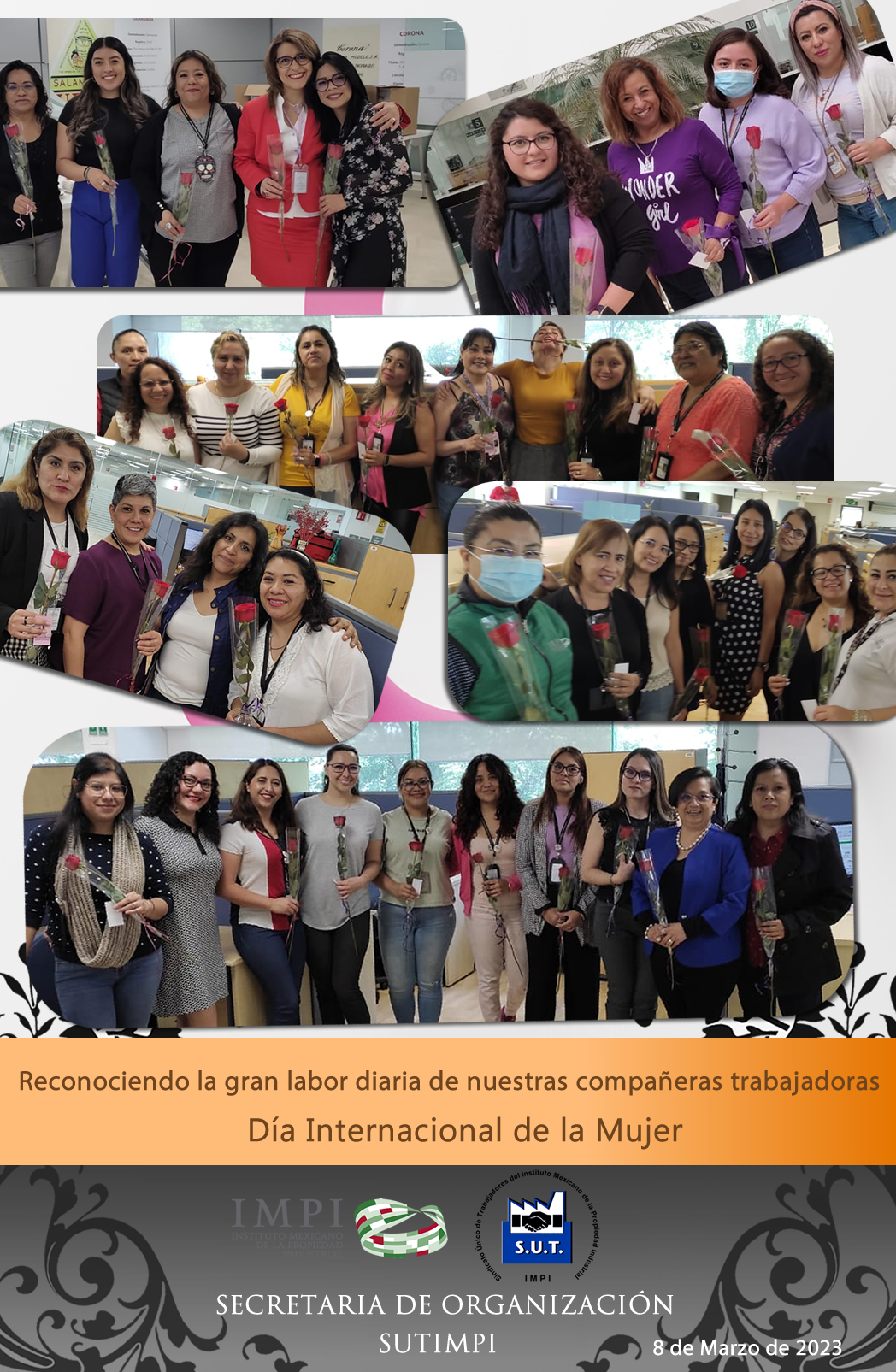 Dia internacional de la mujer participación